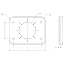 TACO Grand Slam 300 Universal Backing Plate f/GS-300  GS-390 - Pair [BP-0300BSY-1]