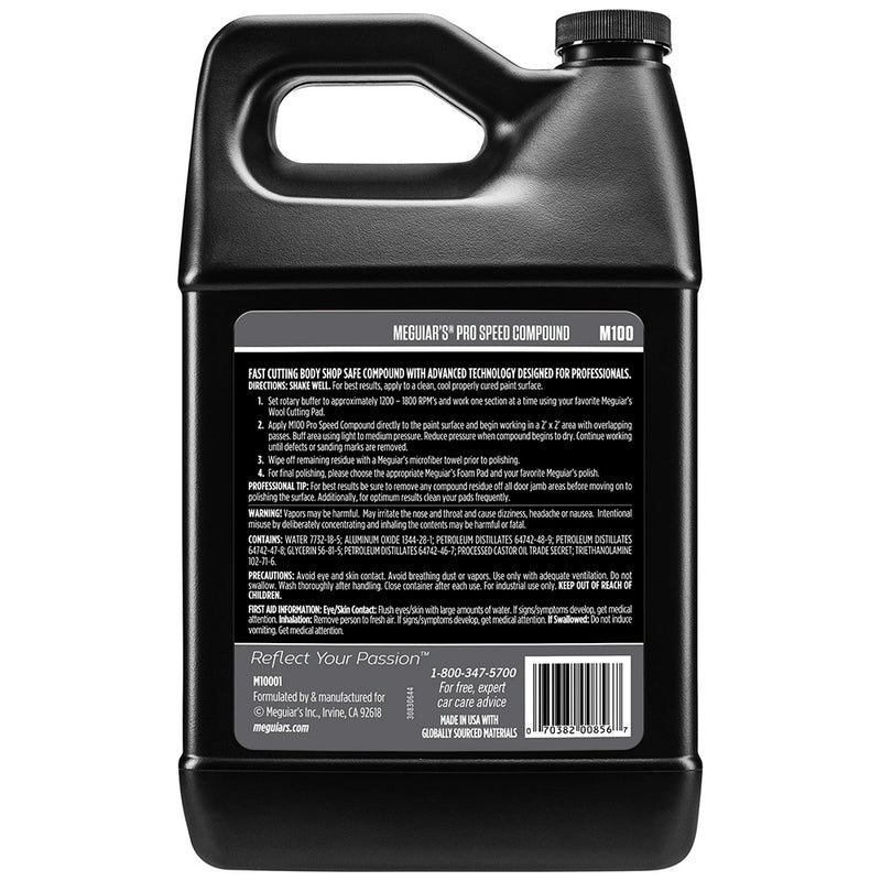 Meguiar's Pro Speed Compound - 1 Gallon [M10001]