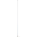 Scout 8' White VHF Antenna 6dB Stainless Steel Ferrule w/5M RG-58 Coax Includes PL-259 KS-42 [PF AN NVHF00007T]