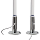 Scout Titan Series 4' White VHF Antenna 3dB Stainless Steel Ferule w/5M RG-58 Includes PL-259 [PF AN NVHF00044T]