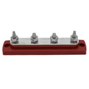 Bluewater Common Stud Busbar 4 Gang - Red [312303-B-025]