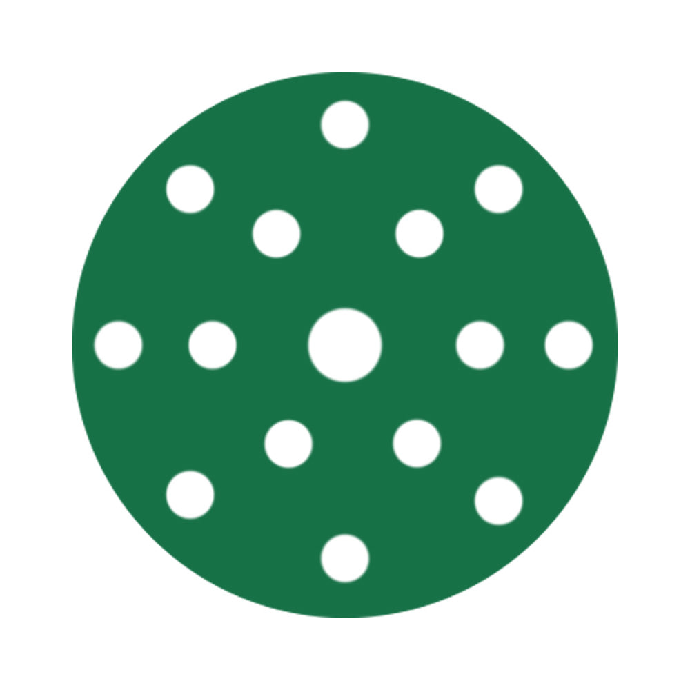RUPES PROCUT Film Abrasive Discs 150mm (6") - 15 Holes - P1200 Grit *Box of 50pcs [9.45FD1200]