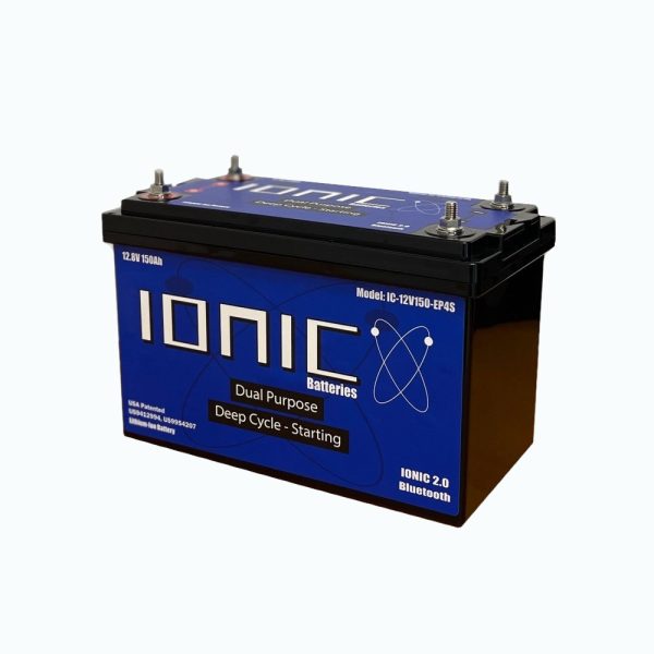 Ionic Lithium 12V 150Ah Dual Purpose Battery