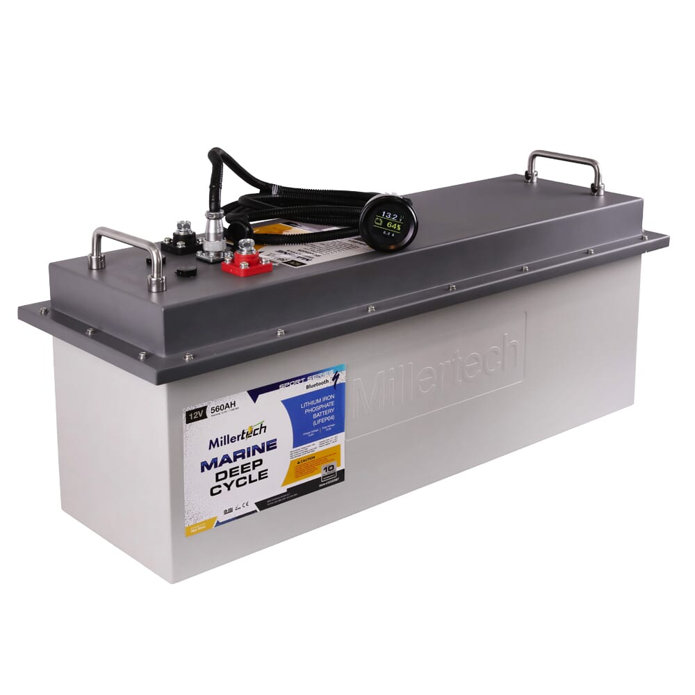Millertech Lithium 12V 560AH Deep Cycle Battery