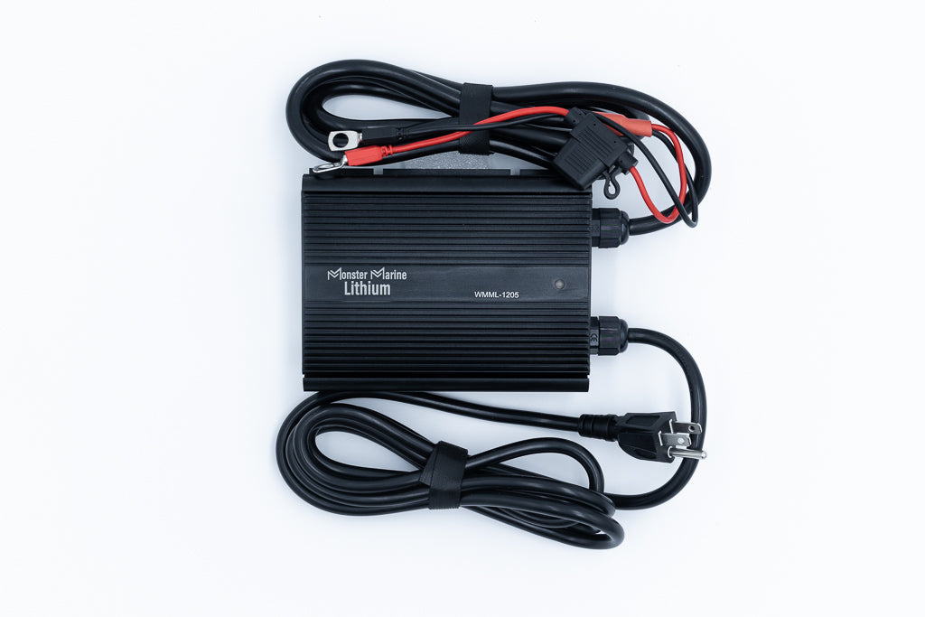 Monster Marine 12V 5A Waterproof Lithium Battery Charger