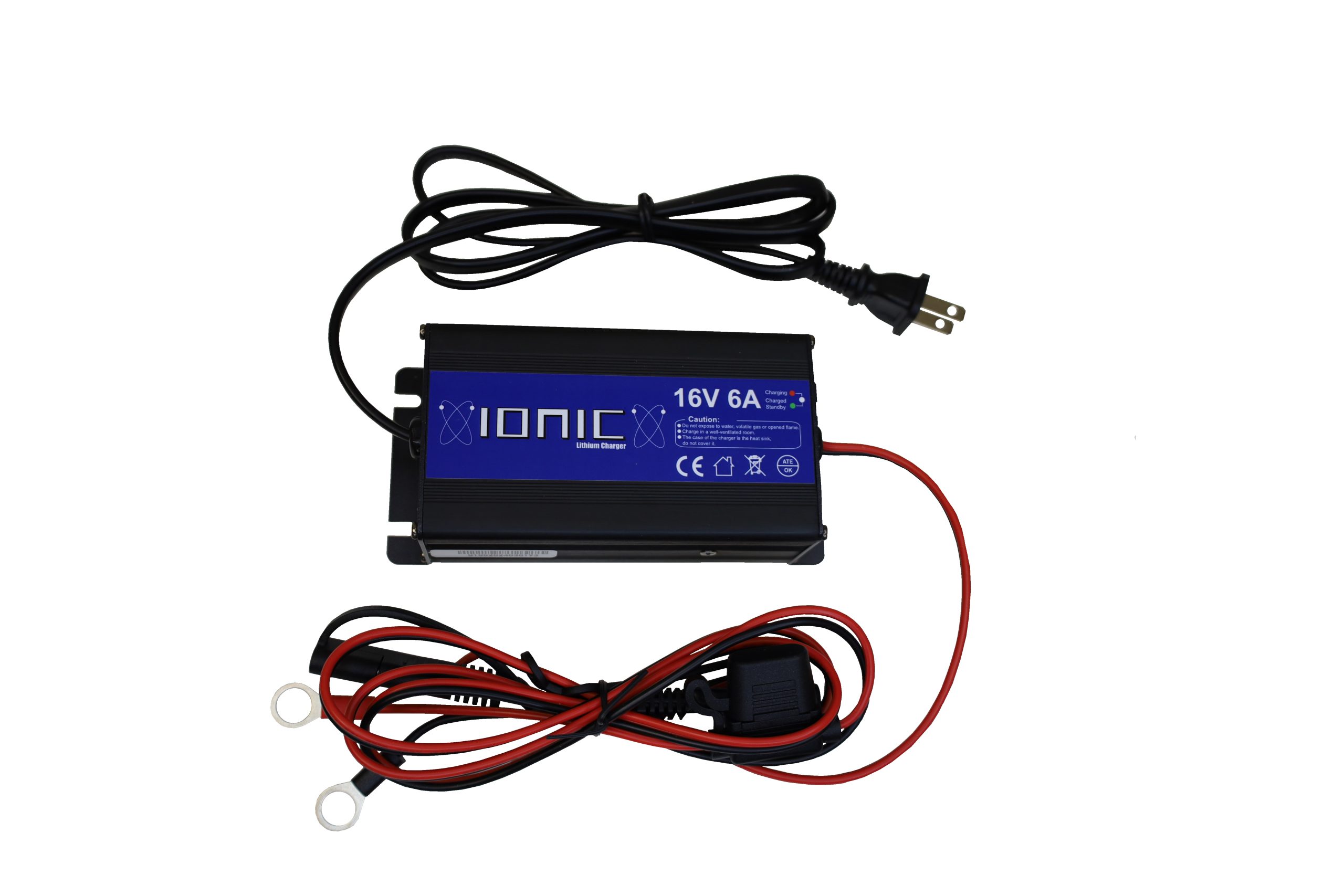 Ionic Lithium 16V 6A Lithium Battery Charger