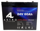 Astro Lithium 24V 60Ah Deep Cycle Battery