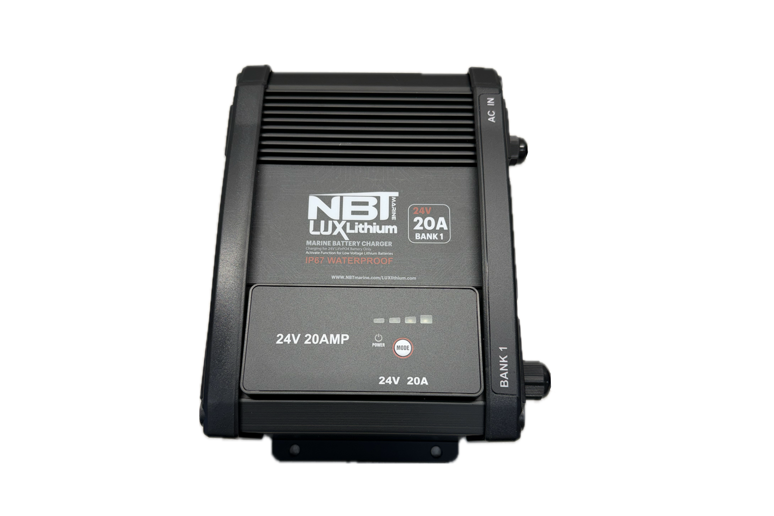 NBT Marine Lux Charger 24v 20A AC-DC Onboard Charger