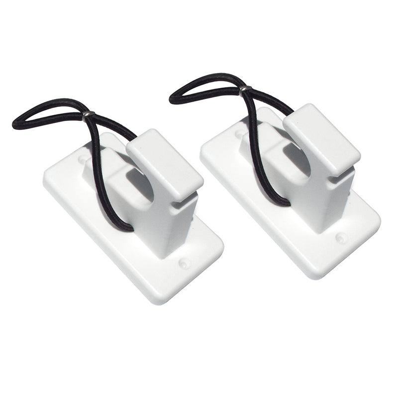 Deep Blue Marine Rod, Gaff, Brush  Dock Line Holder - Pair [RGB]