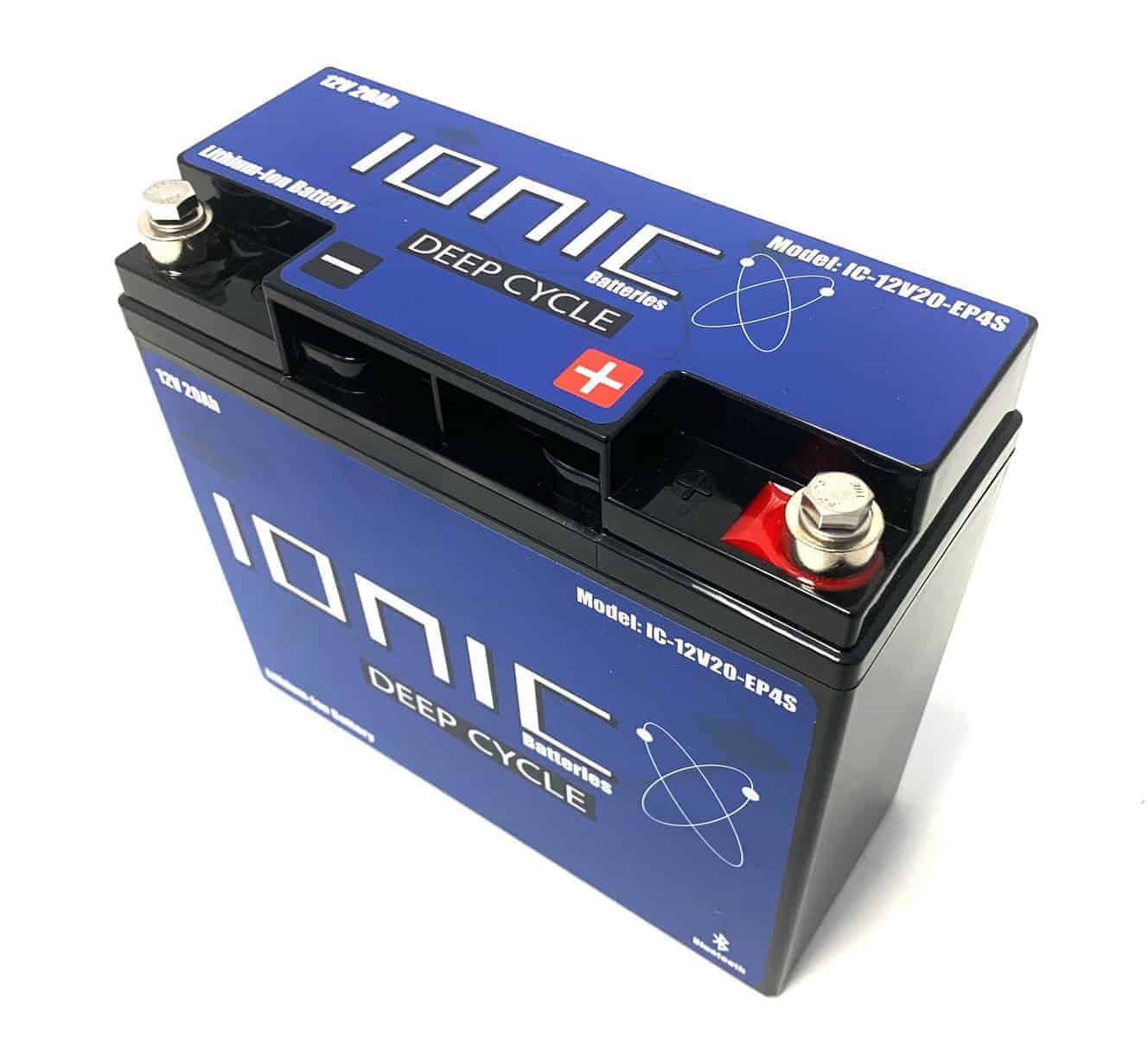 Ionic Lithium 12V 20Ah Deep Cycle Battery