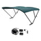 SureShade Battery Powered Bimini - Black Anodized Frame  Green Fabric [2021133099]