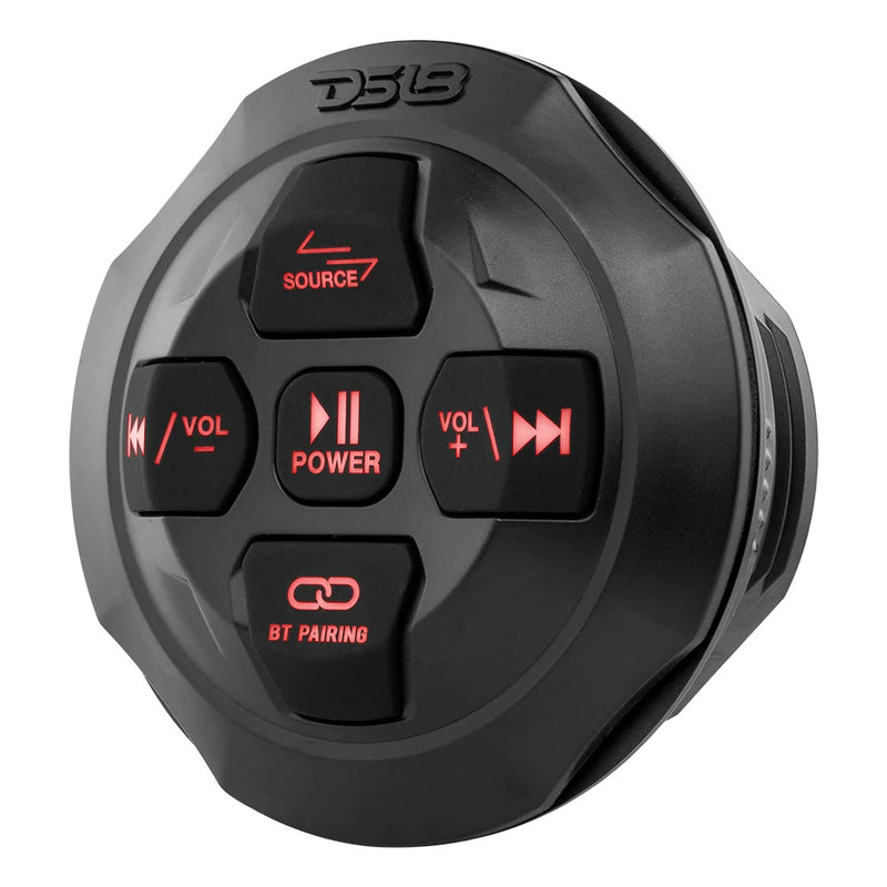 DS18 Waterproof Universal Bluetooth Streaming Audio Receiver w/Controller  Microphone [BTRCRMIC]