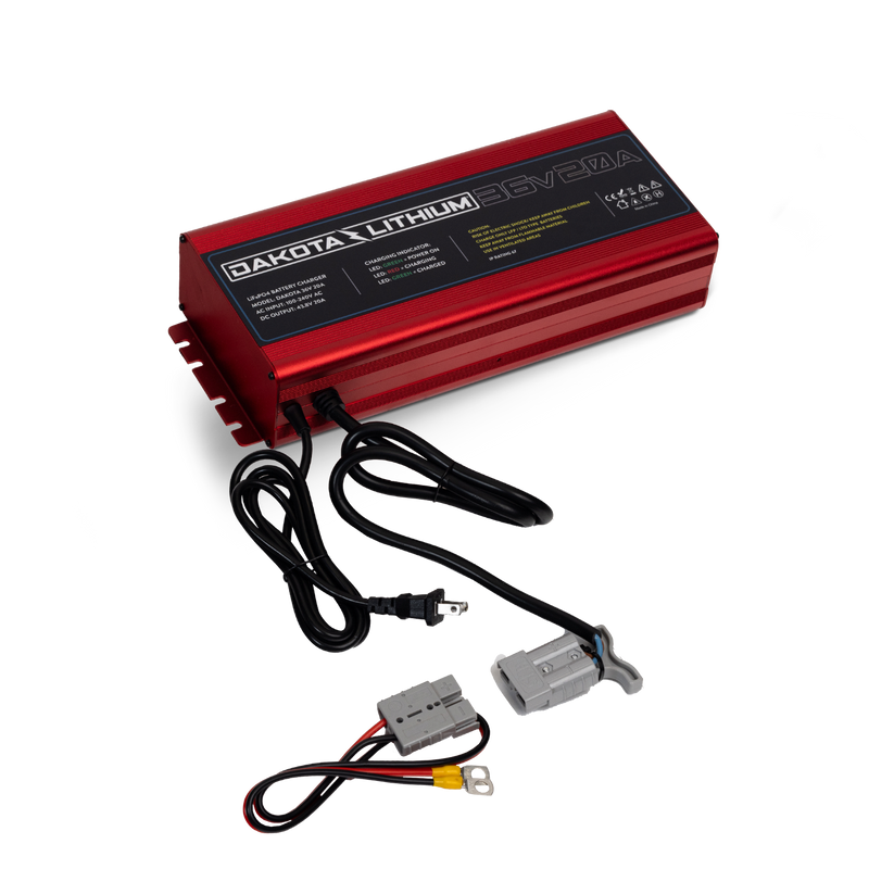 Dakota Lithium Ultra Fast 36V 20A Waterproof LiFePO₄ Onboard Charger