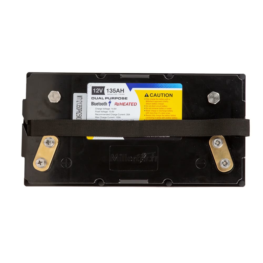 Millertech Lithium 12V 135AH Cranking Battery