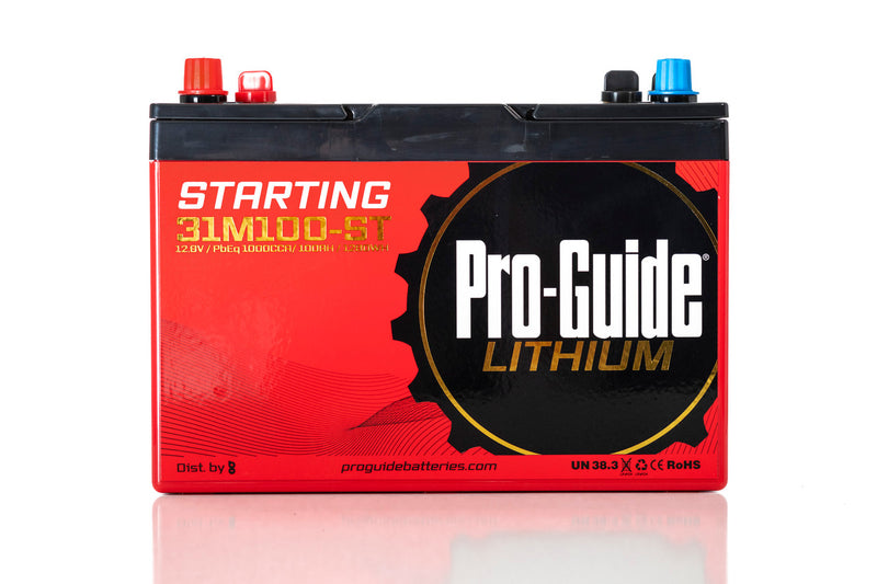 Pro-Guide Batteries 12V 100Ah 1000CCA Cranking Lithium Battery