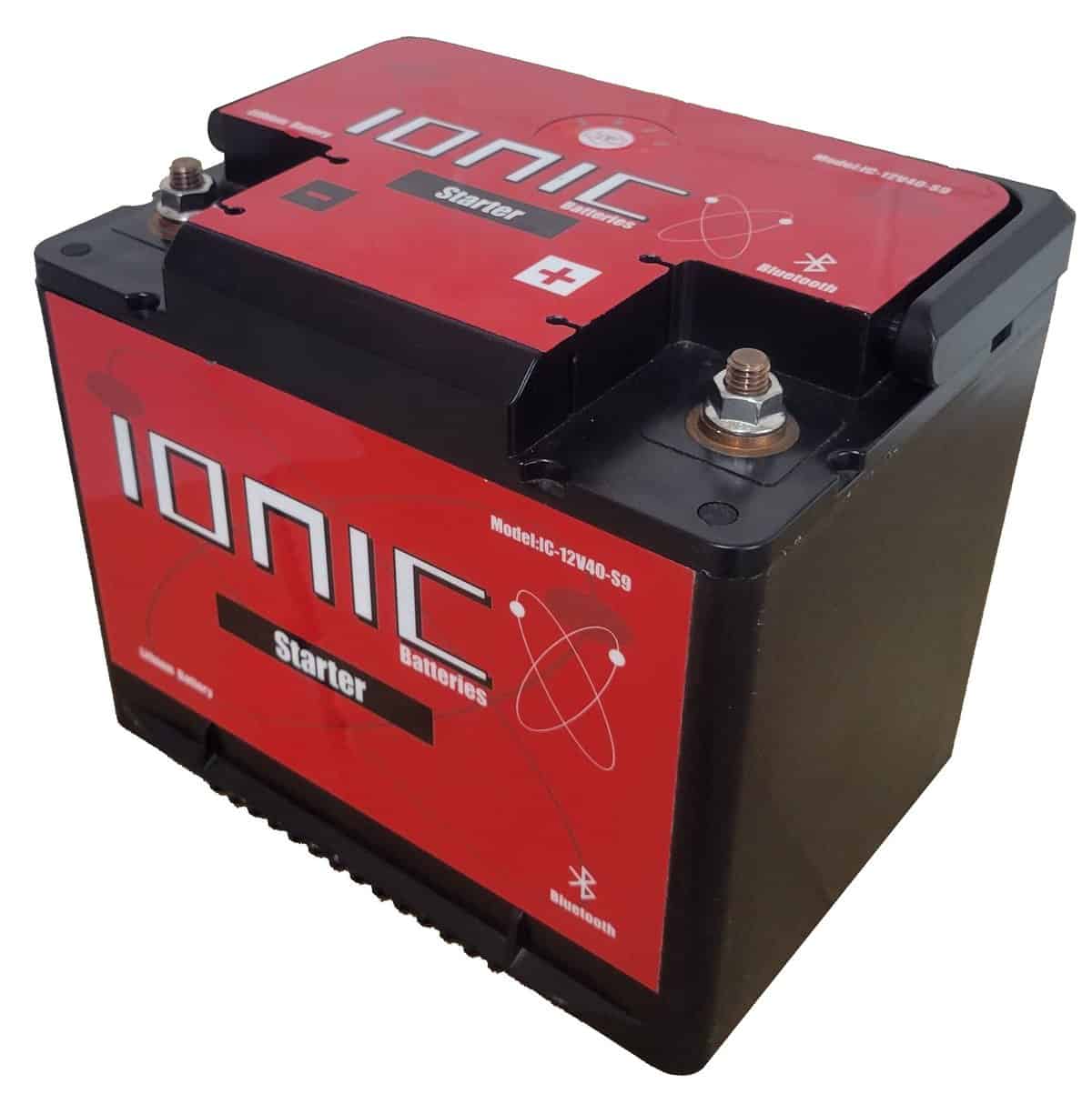 Ionic Lithium 12V 40AH Cranking Battery