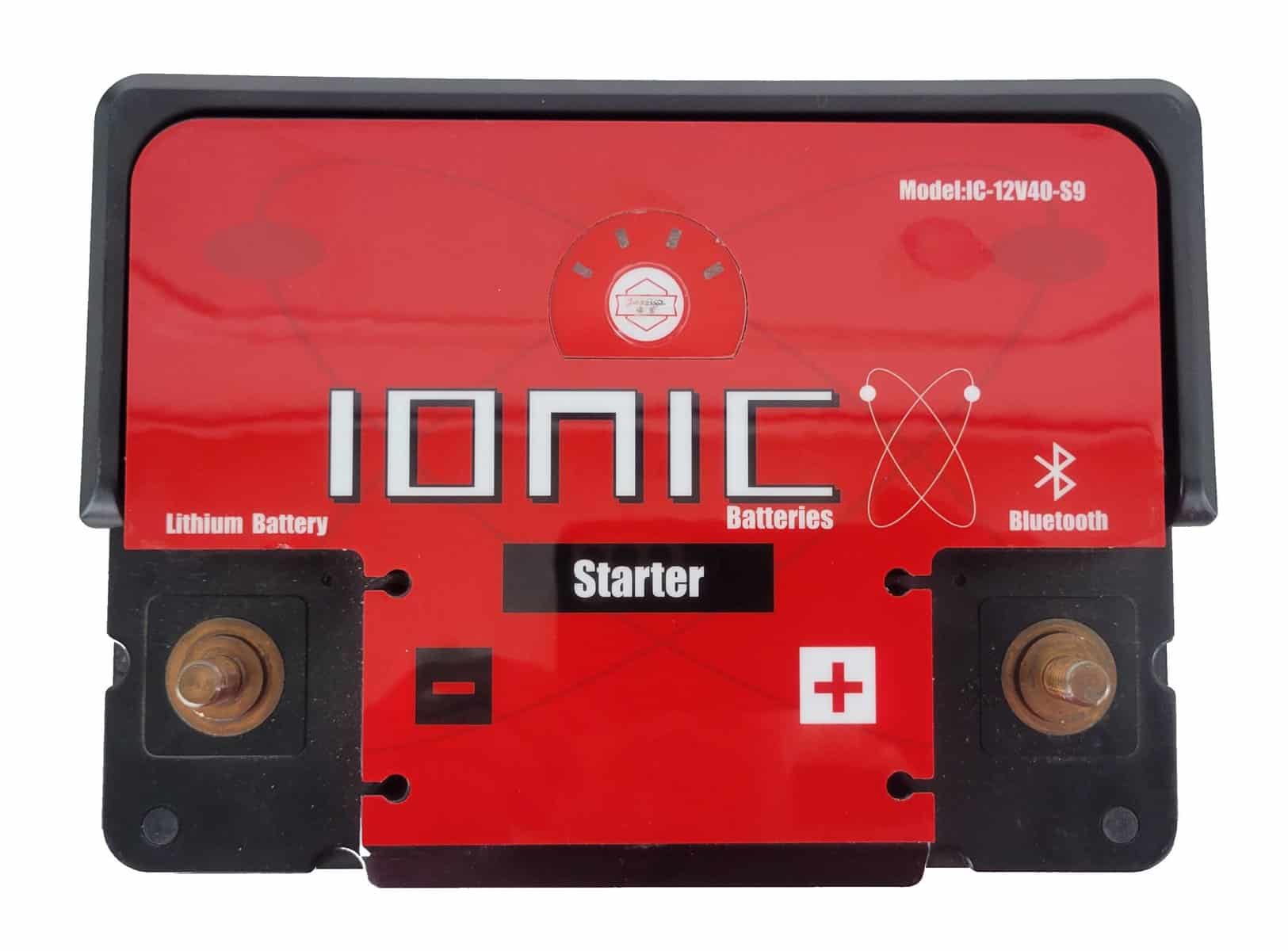 Ionic Lithium 12V 40AH Cranking Battery