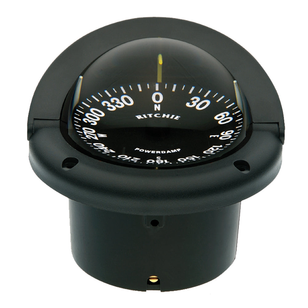 Ritchie HF-742 Helmsman Compass - Flush Mount - Black [HF-742] - Mealey Marine