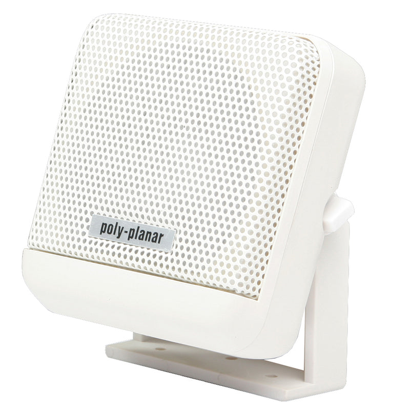 Poly-Planar VHF Extension Speaker - 10W Surface Mount - (Single) White [MB41W] - Mealey Marine