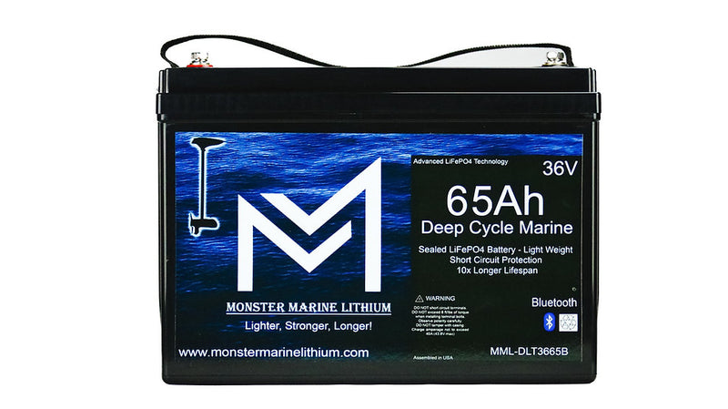 Monster Marine Lithium 36V 65AH Deep Cycle Battery