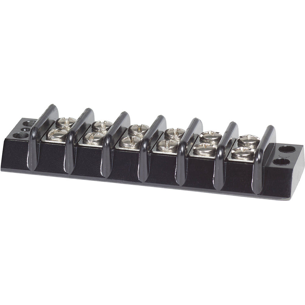 Blue Sea 2506 Terminal Block 30AMP - 6 Circuit [2506] - Mealey Marine