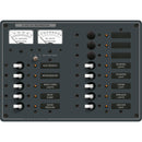 Blue Sea 8068 DC 13 Position Toggle Branch Circuit Breaker Panel - White Switches [8068] - Mealey Marine