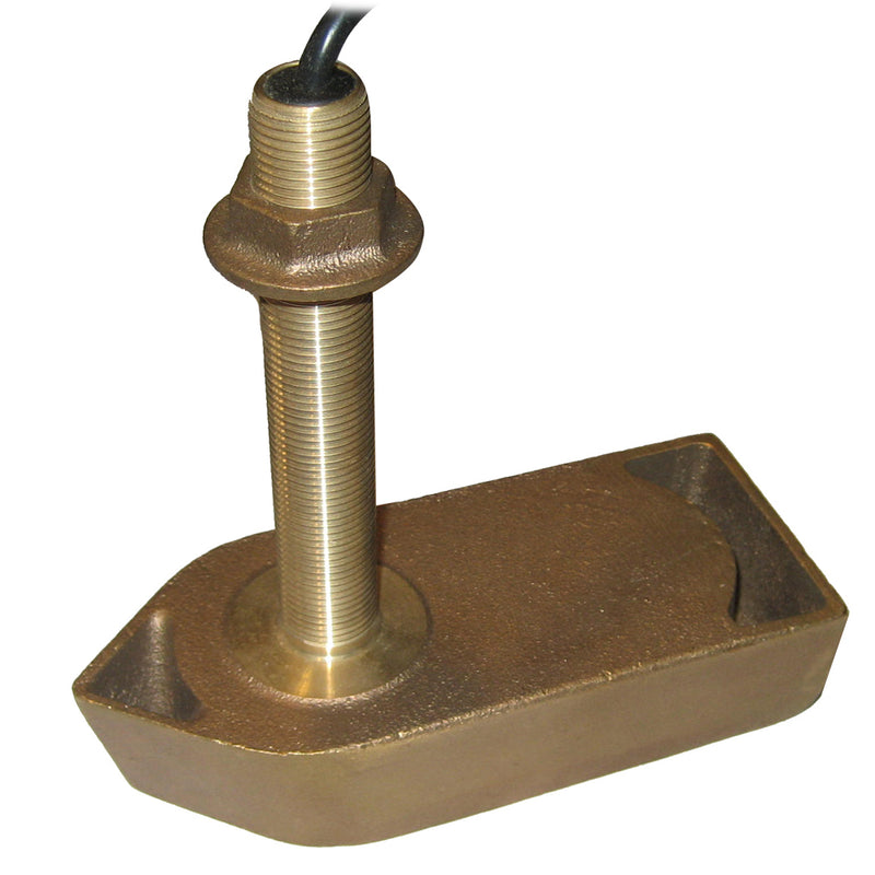 SI-TEX 307-50-200T 8 Pin Bronze Thru-Hull Transducer f/CVS-832 [307/50/200T 8P] - Mealey Marine