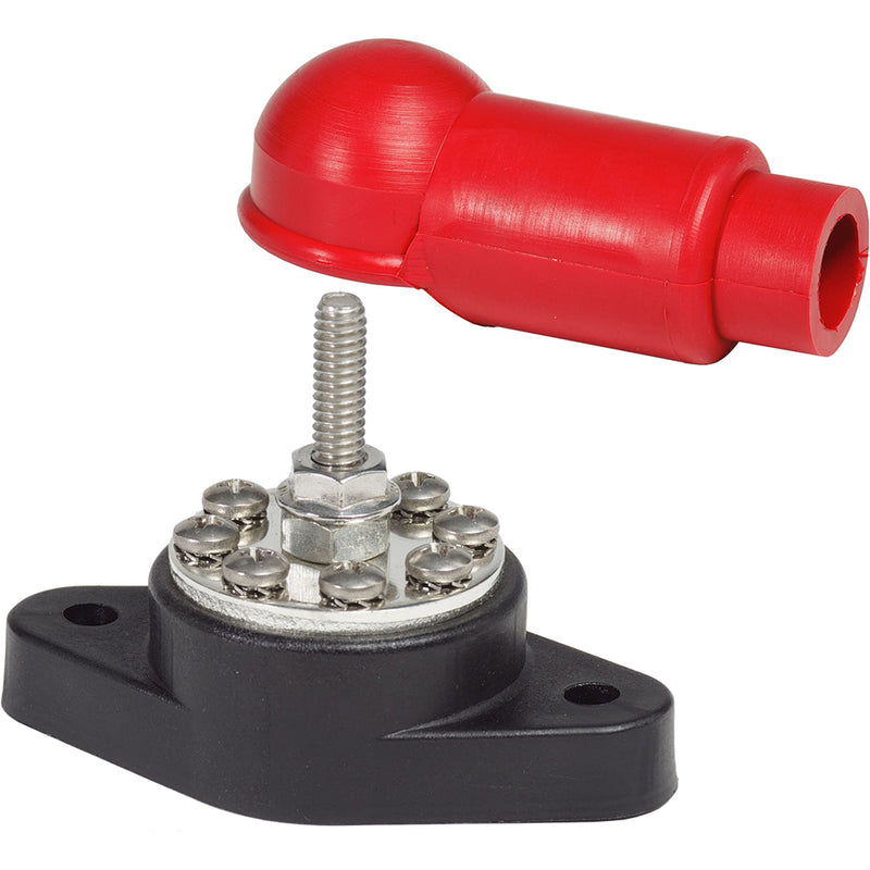 Blue Sea 2101 PowerPost Plus Cable Connector - 1/4" Stud [2101] - Mealey Marine