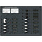 Blue Sea 8076 AC Main +11 Positions Toggle Circuit Breaker Panel - White Switches [8076] - Mealey Marine