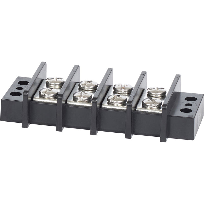 Blue Sea 2604 Terminal Block 65AMP - 4 Circuit [2604] - Mealey Marine