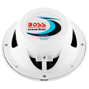 Boss Audio MR50W 5.25" Round Marine Speakers - (Pair) White [MR50W] - Mealey Marine