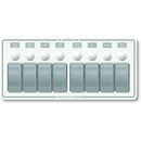 Blue Sea 8271 Water Resistant Panel - 8 Position - White - Horizontal Mount [8271] - Mealey Marine