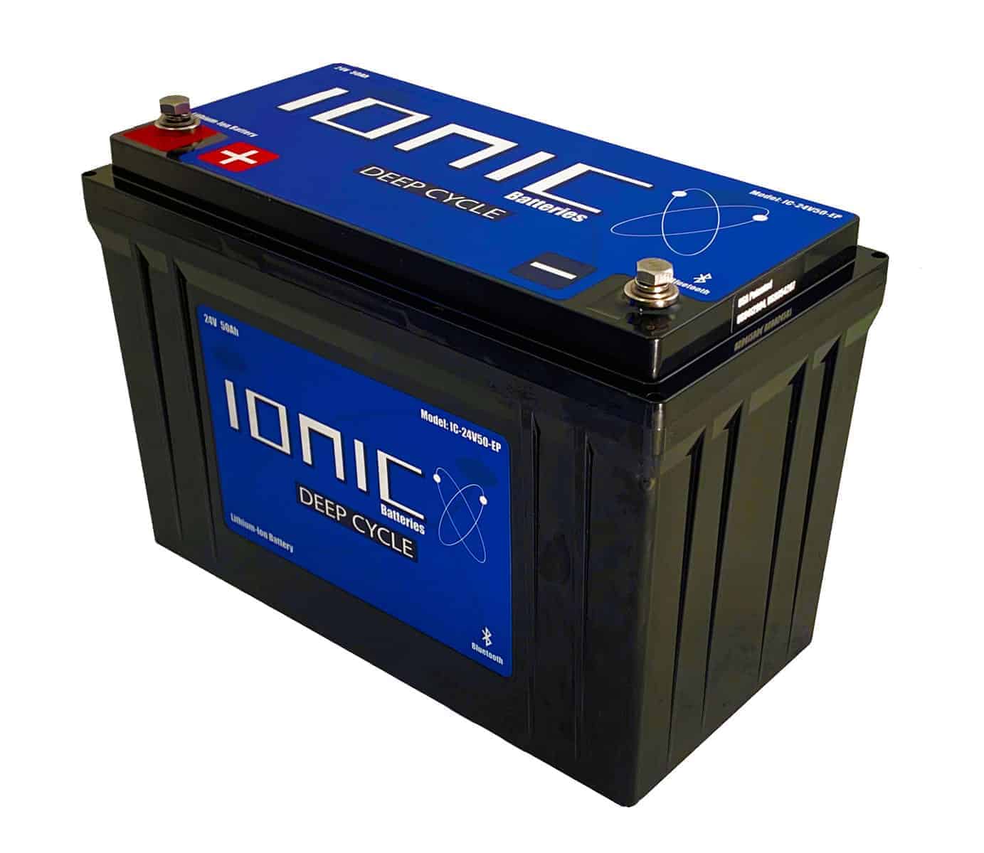 Ionic Lithium 24V 50Ah Deep Cycle Battery