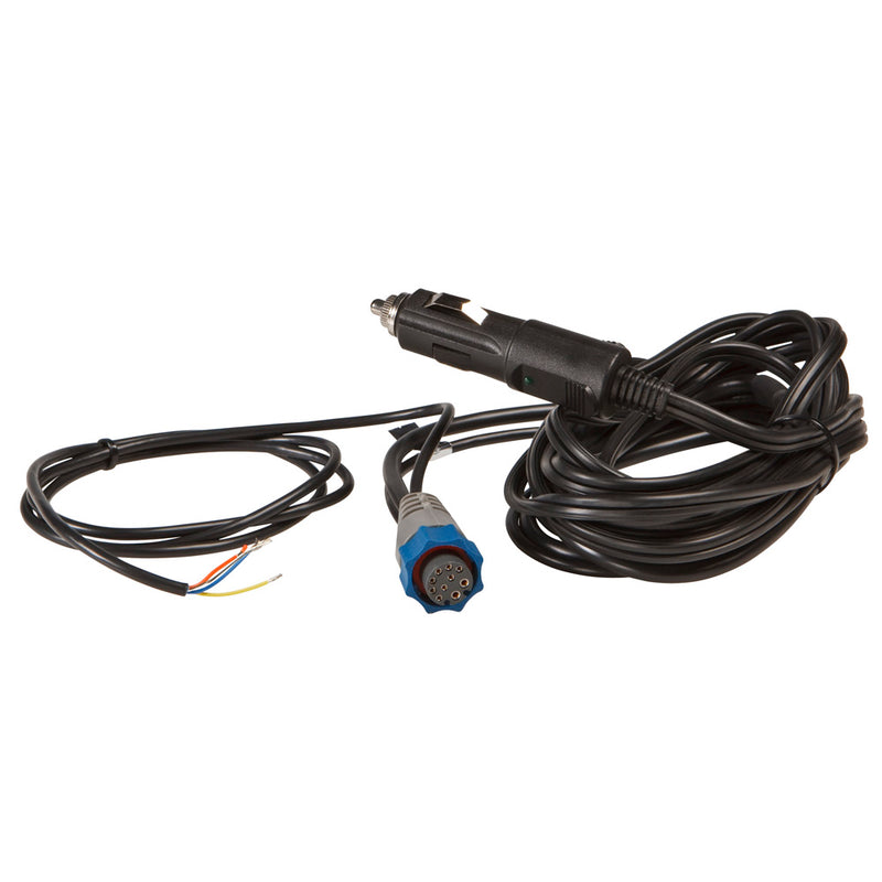 Lowrance CA-8 Cigarette Lighter Power Cable [119-10] - Mealey Marine
