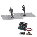 Lenco 12" x 12" Standard Trim Tab Kit w/LED Integrated Switch Kit 12V [15109-103] - Mealey Marine