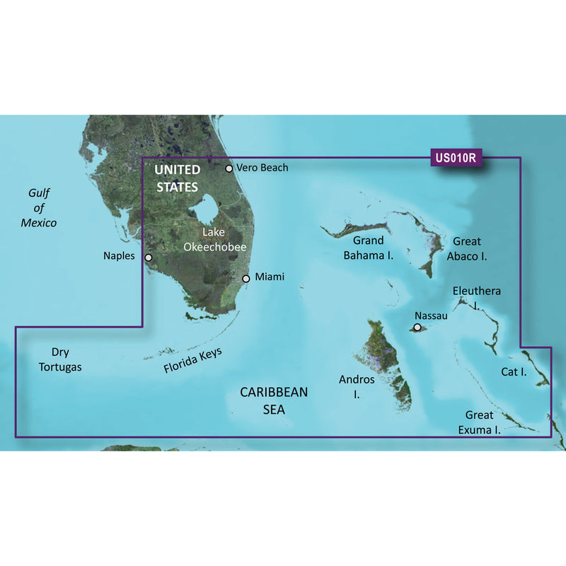 Garmin BlueChart g3 Vision HD - VUS010R - Southeast Florida - microSD/SD [010-C0711-00] - Mealey Marine