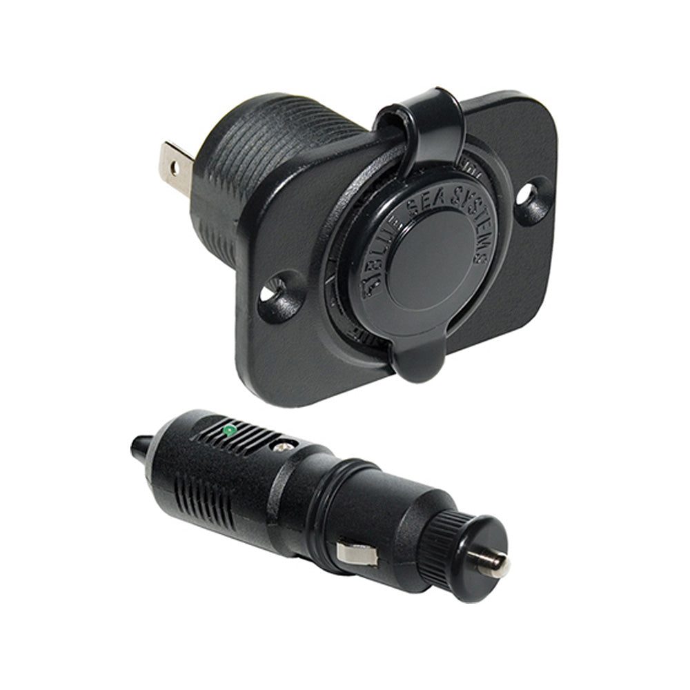 Blue Sea 1015 12V DC Plug & Dash Socket (1010 & 1011) [1015] - Mealey Marine