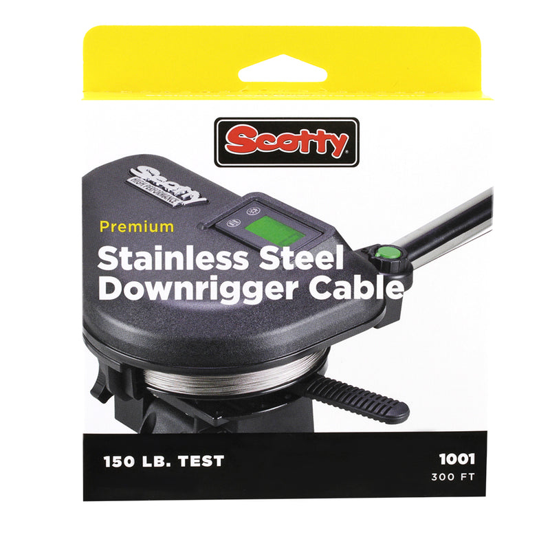 Scotty 200ft Premium Stainless Steel Replacement Cable [1000K] - Mealey Marine