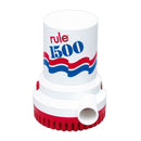 Rule 1500 GPH Non-Automatic Bilge Pump - 24v [03] - Mealey Marine