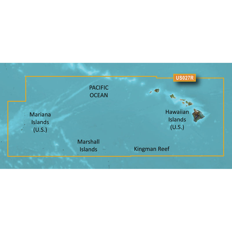 Garmin BlueChart g3 HD - HXUS027R - Hawaiian Islands - Mariana Islands - microSD/SD [010-C0728-20] - Mealey Marine