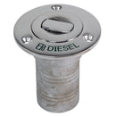 Whitecap Bluewater Push Up Deck Fill - 1-1/2" Hose - Diesel [6994CBLUE] - Mealey Marine