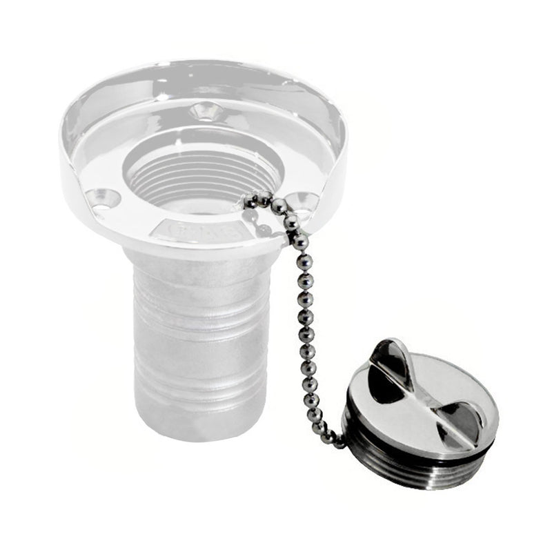 Whitecap Replacement Cap & Chain f/6001 Gas Fill [6002] - Mealey Marine