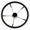 Whitecap Destroyer Steering Wheel - Black Foam, 15" Diameter [S-9004B] - Mealey Marine