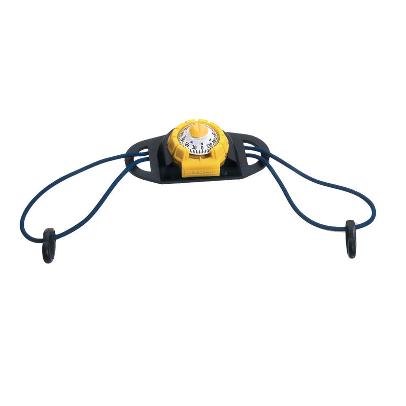 Ritchie X-11Y-TD SportAbout Compass w/Kayak Tie-Down Holder - Yellow/Black [X-11Y-TD] - Mealey Marine