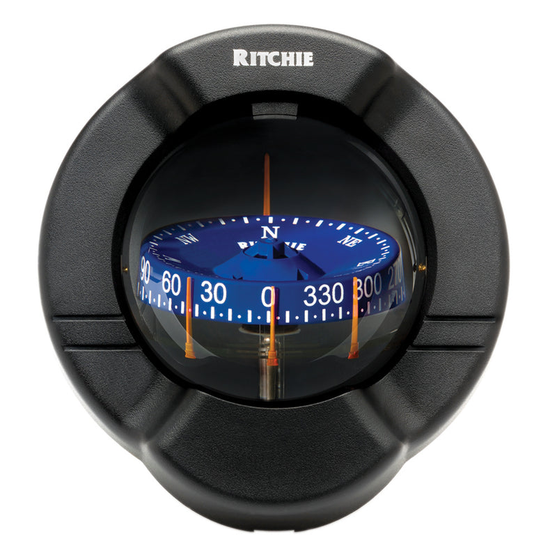 Ritchie SS-PR2 SuperSport Compass - Dash Mount - Black [SS-PR2] - Mealey Marine