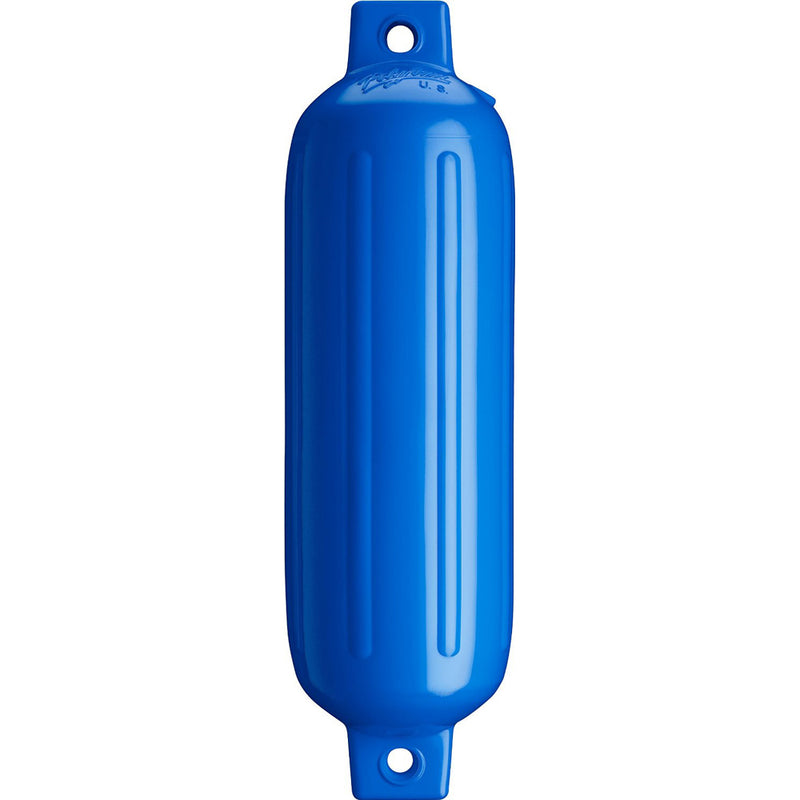 Polyform G-1 Twin Eye Fender 3.5" x 12.8" - Blue [G-1-BLUE] - Mealey Marine