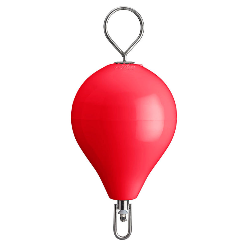 Polyform Mooring Buoy w/SS 13.5" Diameter - Red [CM-2SS-RED] - Mealey Marine