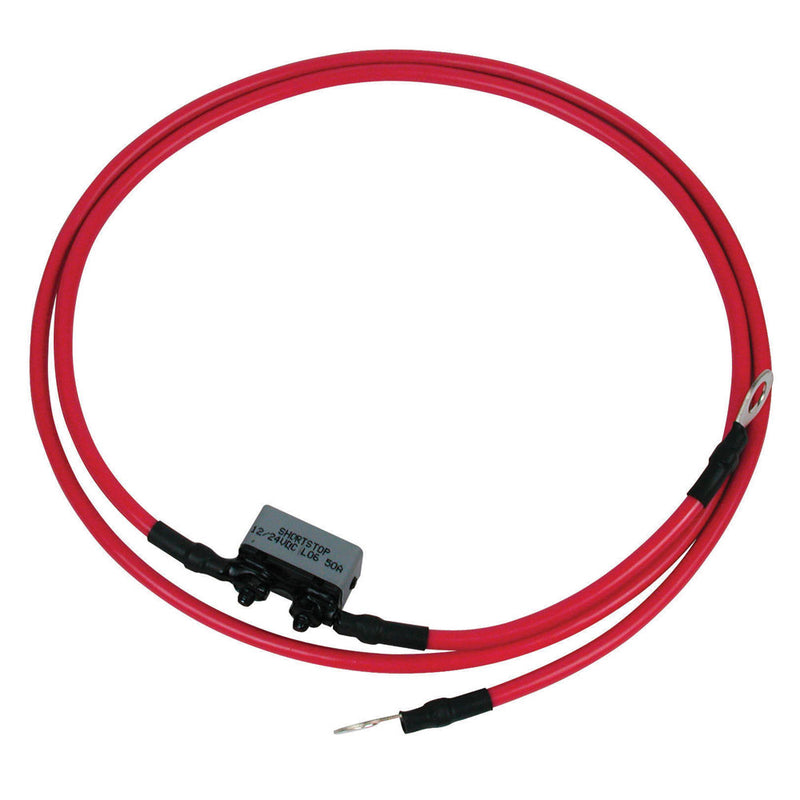MotorGuide 8 Gauge Battery Cable & Terminals 4' Long [MM309922T] - Mealey Marine