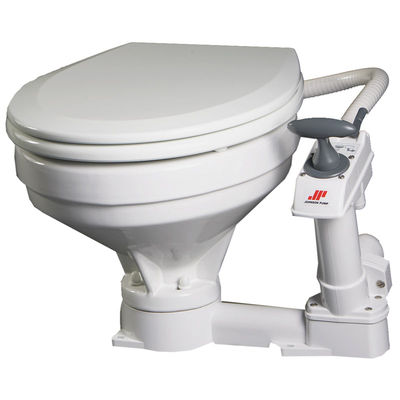 Johnson Pump Comfort Manual Toilet [80-47230-01] - Mealey Marine