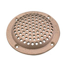 Perko 4" Round Bronze Strainer MADE IN THE USA [0086DP4PLB] - Mealey Marine